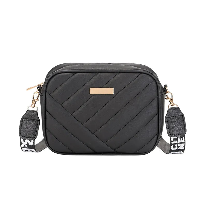 New Arrival Fashion Women's Small Crossbody Bag PU Leather Messenger Bag Zipper Handbag Purse Summer Travel Bag for Female